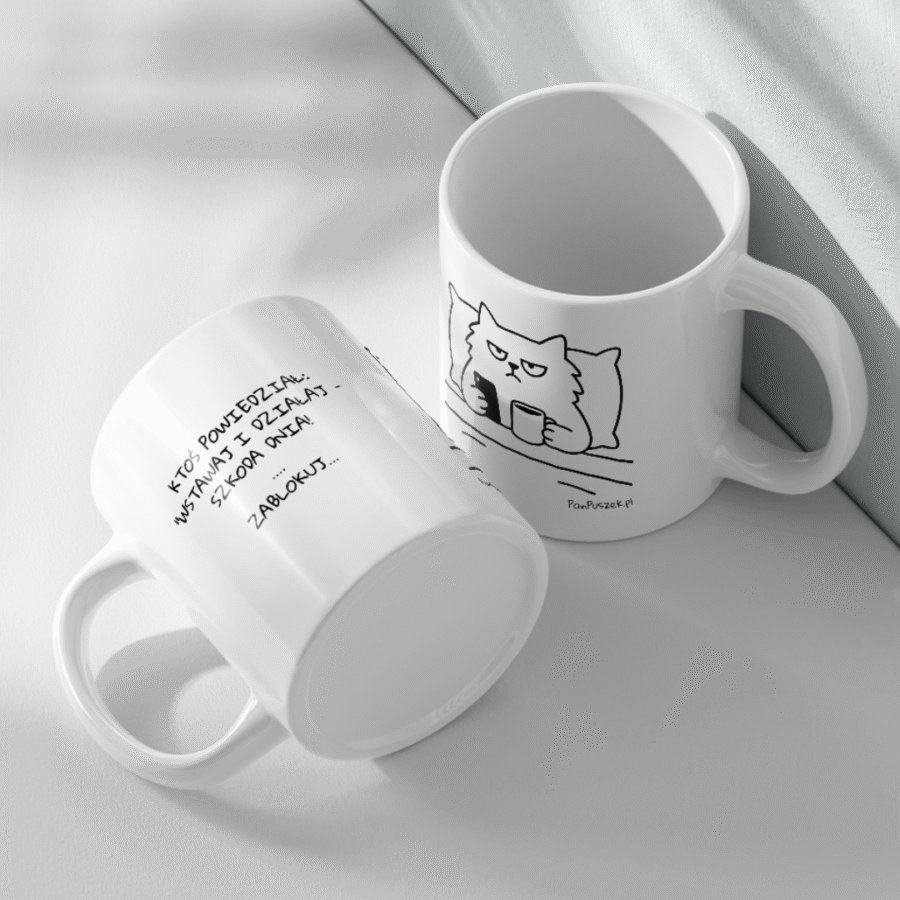 Kubek Pan Puszek - zablokuj